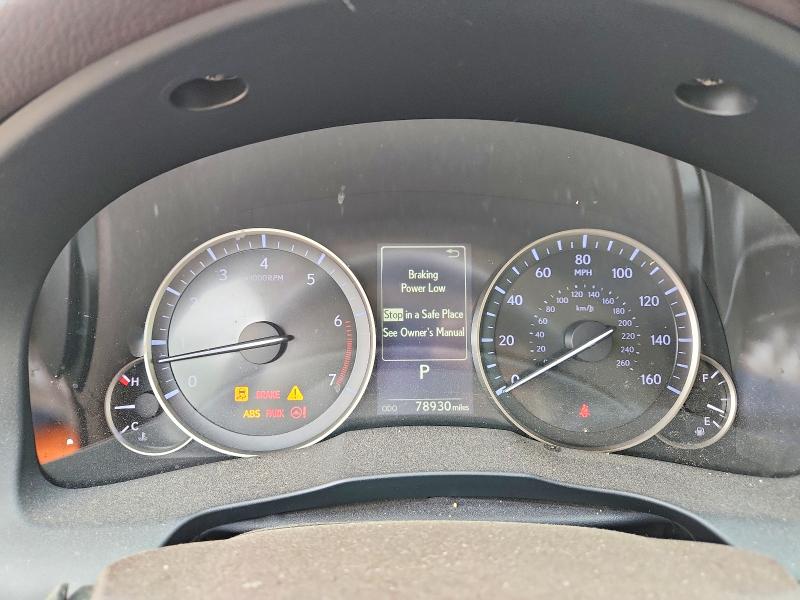 2016 Lexus ES VIN JTHBK1GG5G2217410 COPART salvage auction — SIDE, Md - Cert Of Salvage > 75% Damage, sold $5,600 on 2026-07-02 (photo 9)