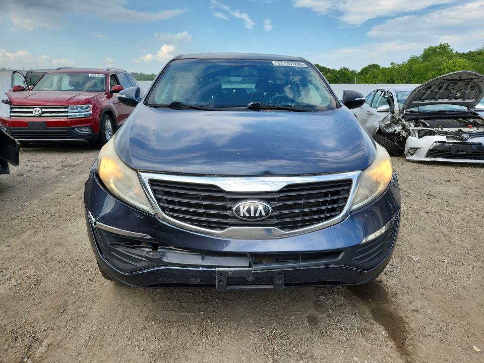 2013 Kia Sportage VIN KNDPB3A29D7433002 COPART salvage auction — FRONT END, Ma - Cert Of Title-Reconstrctd Coll, sold $400 on 2026-07-29 (photo 5)