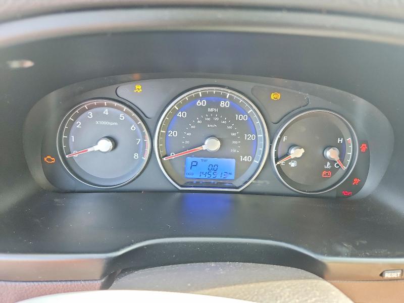 2011 Hyundai Santa fe VIN 5XYZG4AG5BG017329 COPART salvage auction — MINOR DENT/SCRATCHES, FL - CERTIFICATE OF TITLE, sold $1,350 on 2026-07-07 (photo 9)