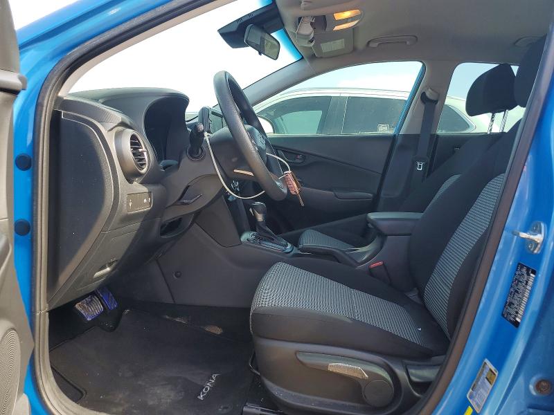 2019 Hyundai VIN KM8K12AA7KU230604 COPART salvage auction — FRONT END, Tx - Salvage Vehicle Title, sold $2,850 on 2026-07-02 (photo 7)