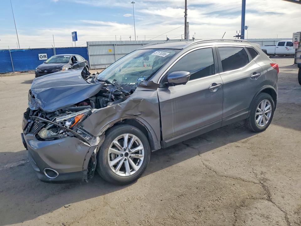 2019 Nissan Rogue VIN JN1BJ1CP1KW233375 COPART salvage auction — FRONT END, Tx - Salvage Vehicle Title, sold $2,450 on 2026-07-06 (photo 1)