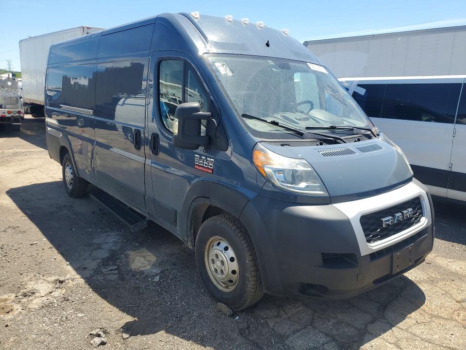 2019 Ram Promaster 3500 VIN 3C6URVJG2KE541813 COPART salvage auction — SIDE, Mi - Dealer Only Clean Title (P), sold $3,700 on 2026-07-09 (photo 4)