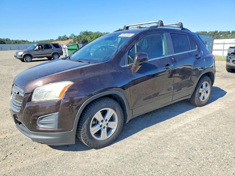 2015 Chevrolet Trax VIN KL7CJLSB6FB075967 COPART salvage auction — FRONT END, Ca - Dis/Dlr/Exp Only Clean Title, sold $475 on 2026-07-31 (photo 1)