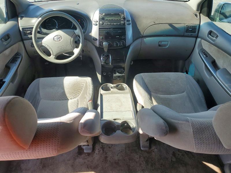2007 Toyota Sienna VIN 5TDZK23C37S082929 COPART salvage auction — FRONT END, CA - SALVAGE CERTIFICATE, sold $625 on 2026-07-17 (photo 8)