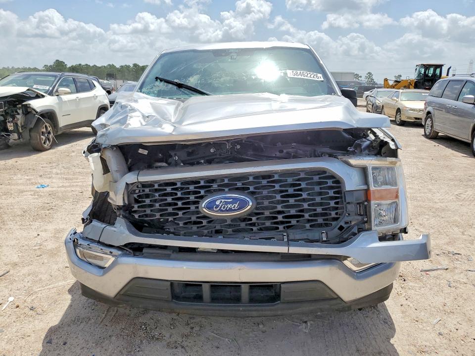 2021 Ford F-150 VIN 1FTEX1CP0MKE88263 COPART salvage auction — FRONT END, Tx - Certificate Of Title, sold $7,000 on 2026-07-31 (photo 5)