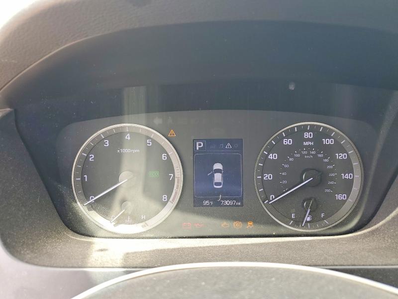 2015 Hyundai Sonata VIN 5NPE24AFXFH007625 COPART salvage auction — MINOR DENT/SCRATCHES, Tx - Salvage Vehicle Title, sold $1,050 on 2026-07-09 (photo 9)