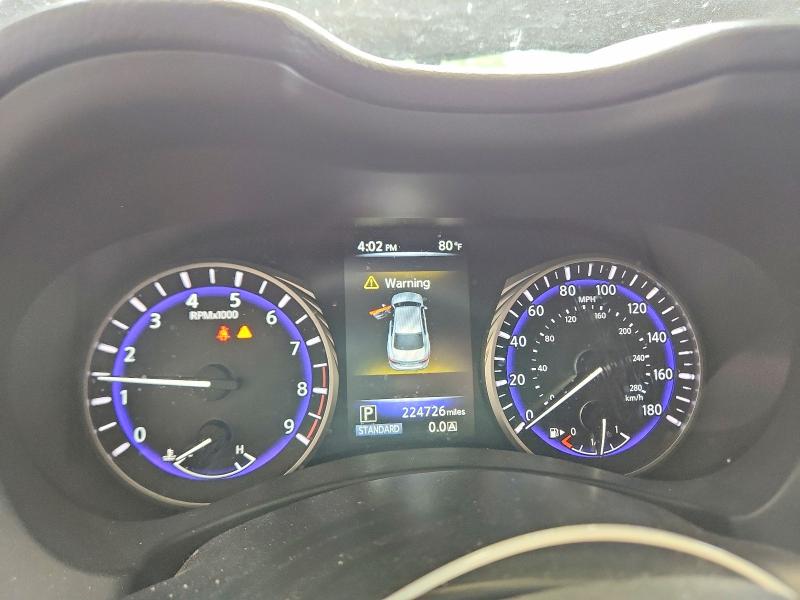2014 Infiniti Q50 VIN JN1BV7AR0EM702113 COPART salvage auction — FRONT END, Wi - Junked Vehicle Bill Of Sale, sold $375 on 2026-07-15 (photo 9)