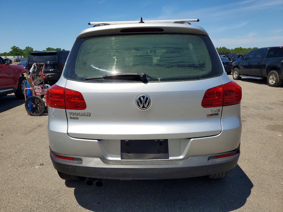 2017 Volkswagen Tiguan VIN WVGBV7AX3HK043922 COPART salvage auction — Burn Interior, NY - MV-907A SALVAGE CERTIFICATE, sold $2,050 on 2026-07-20 (photo 6)