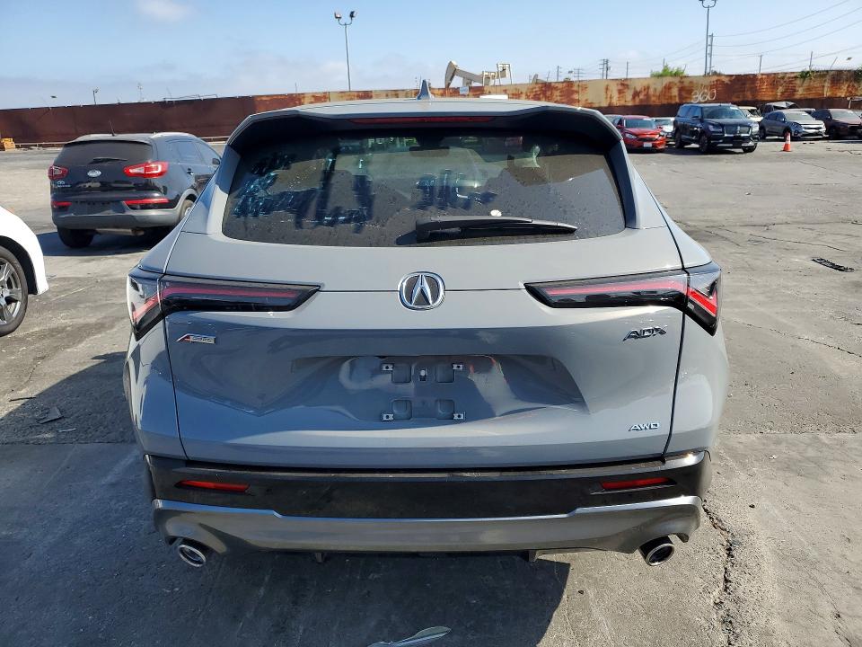 2025 Acura Adx VIN 3HDSA2H52SM708038 COPART salvage auction — FRONT END, Ca - Salvage Certificate, sold $10,000 on 2026-07-31 (photo 6)