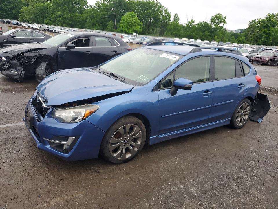 2016 Subaru VIN JF1GPAP68G8284425 COPART salvage auction — REAR END, Ny - Mv-907A Salvage Certificate, sold $475 on 2026-07-14 (photo 1)