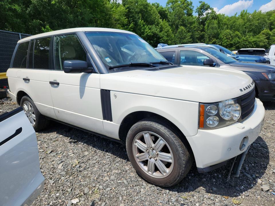 2008 Land rover RANGE ROVER VIN SALME15478A292698 COPART salvage auction — REAR END, MD - CERT OF SALVAGE > 75% DAMAGE, sold $425 on 2026-07-31 (photo 4)