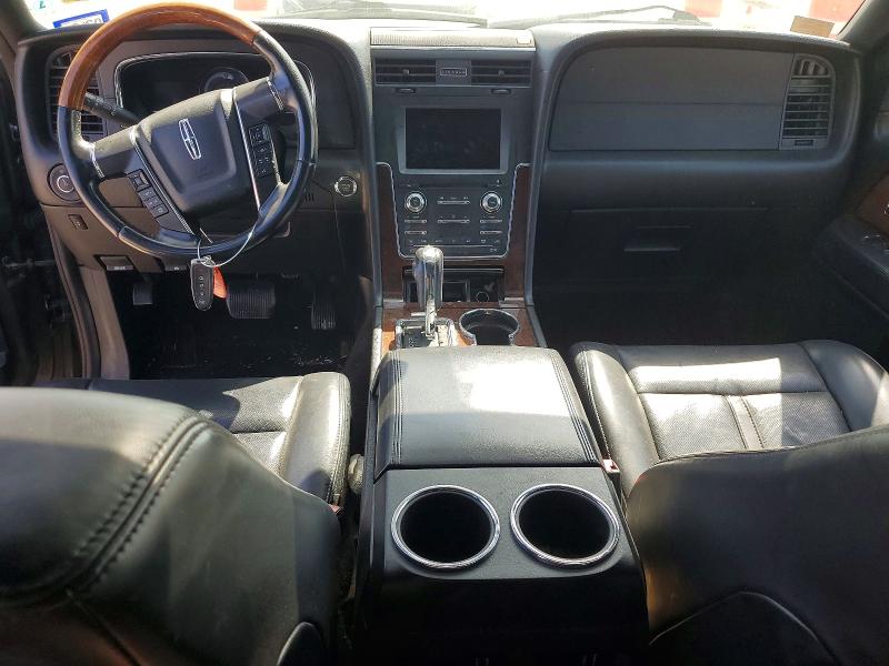 2017 Lincoln Navigator VIN 5LMJJ2HT7HEL09239 COPART salvage auction — REAR END, Tx - Certificate Of Title (P), sold $2,200 on 2026-07-09 (photo 8)