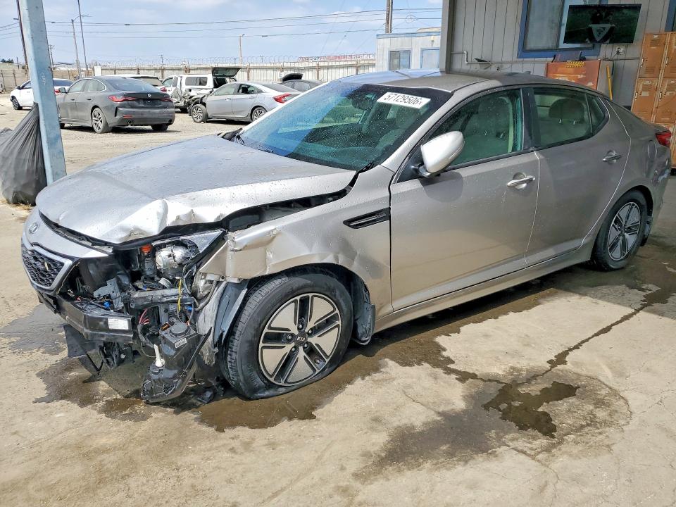 2012 Kia VIN KNAGM4AD4C5021837 COPART salvage auction — FRONT END, Ca - Salvage Certificate, sold $425 on 2026-07-02 (photo 1)