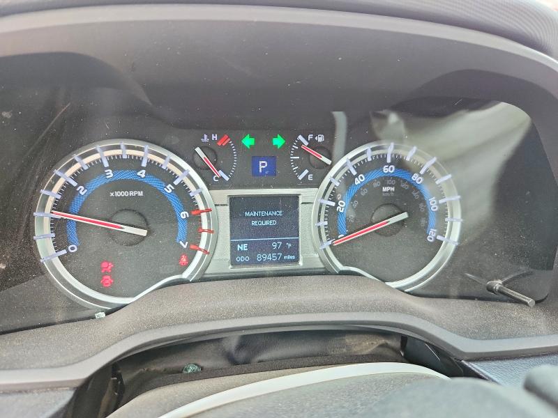 2019 Toyota 4runner VIN JTEBU5JR5K5632307 COPART salvage auction — FRONT END, Ks - Cert Of Title-Salvage, sold $9,600 on 2026-07-15 (photo 9)