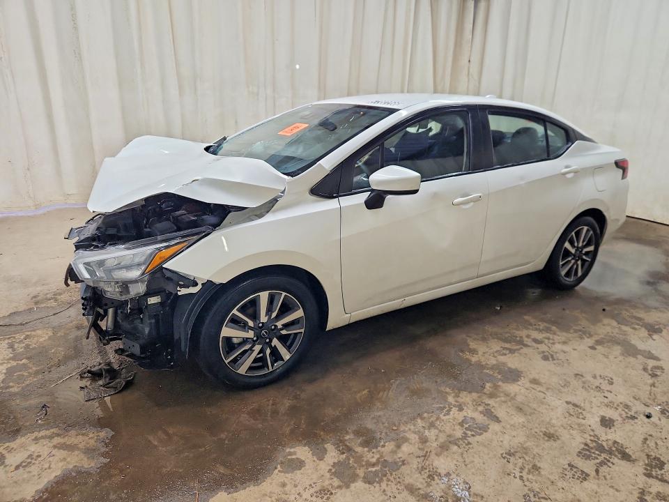 2025 Nissan Versa VIN 3N1CN8EV2SL833986 COPART salvage auction — FRONT END, La - Cert Of Title-Salvage, sold $1,600 on 2026-07-09 (photo 1)