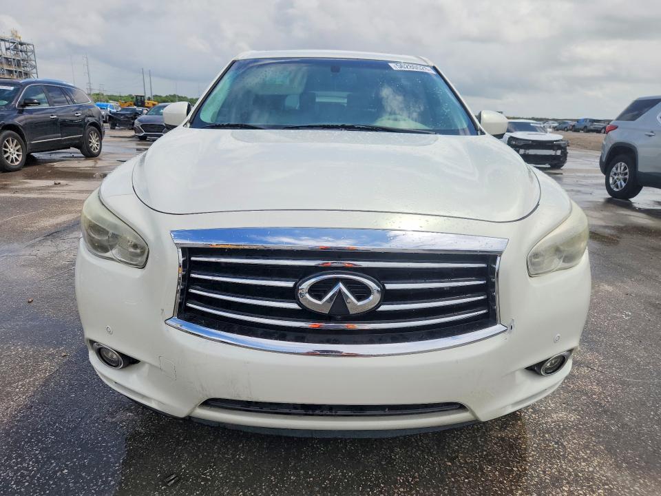2013 Infiniti Jx35 VIN 5N1AL0MN3DC334816 COPART salvage auction — MINOR DENT/SCRATCHES, La - Permit To Sell (P), sold $625 on 2026-07-08 (photo 5)