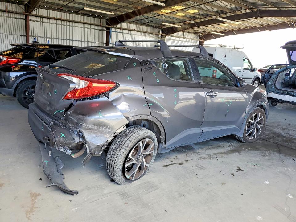 2018 Toyota C-hr VIN NMTKHMBX9JR050332 COPART salvage auction — REAR END, Ca - Salvage Certificate, sold $3,850 on 2026-07-13 (photo 3)