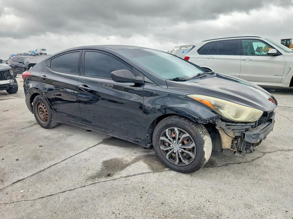 2016 Hyundai VIN KMHDH4AE6GU548045 COPART salvage auction — FRONT END, La - Certificate Of Title, sold $550 on 2026-07-22 (photo 4)