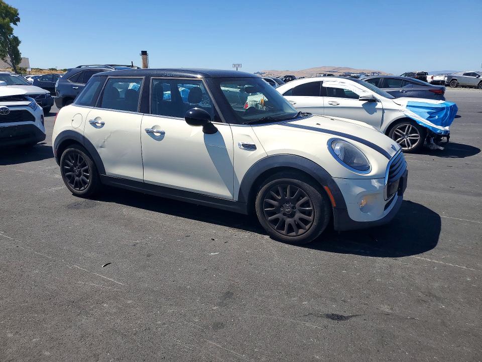 2019 Mini Cooper VIN WMWXU1C52K2H74306 COPART salvage auction — FRONT END, CA - SALVAGE CERTIFICATE, sold $1,800 on 2026-07-20 (photo 4)