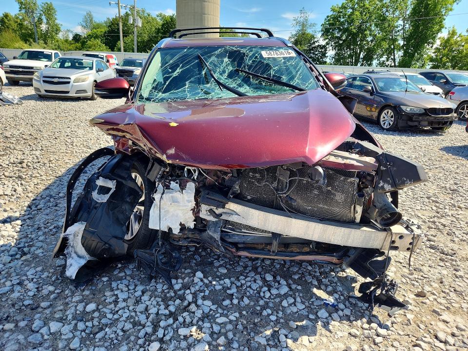 2015 Toyota VIN 5TDJKRFH4FS119076 COPART salvage auction — FRONT END, MI - CERTIFICATE OF TITLE, sold $2,900 on 2026-07-02 (photo 5)