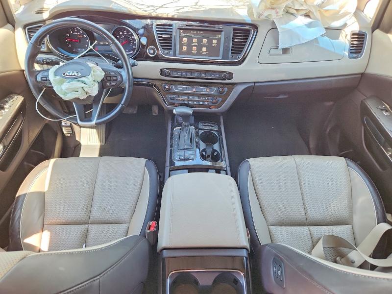 2018 Kia SEDONA VIN KNDME5C1XJ6350092 COPART salvage auction — FRONT END, Mi - Certificate Of Title, sold $1,950 on 2026-07-23 (photo 8)