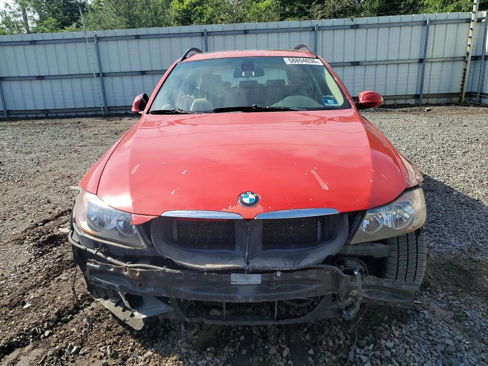 2006 BMW 3er VIN WBAVT13506KW22151 COPART salvage auction — FRONT END, Nj - Cert Of Title-Salvage, sold $375 on 2026-07-31 (photo 5)
