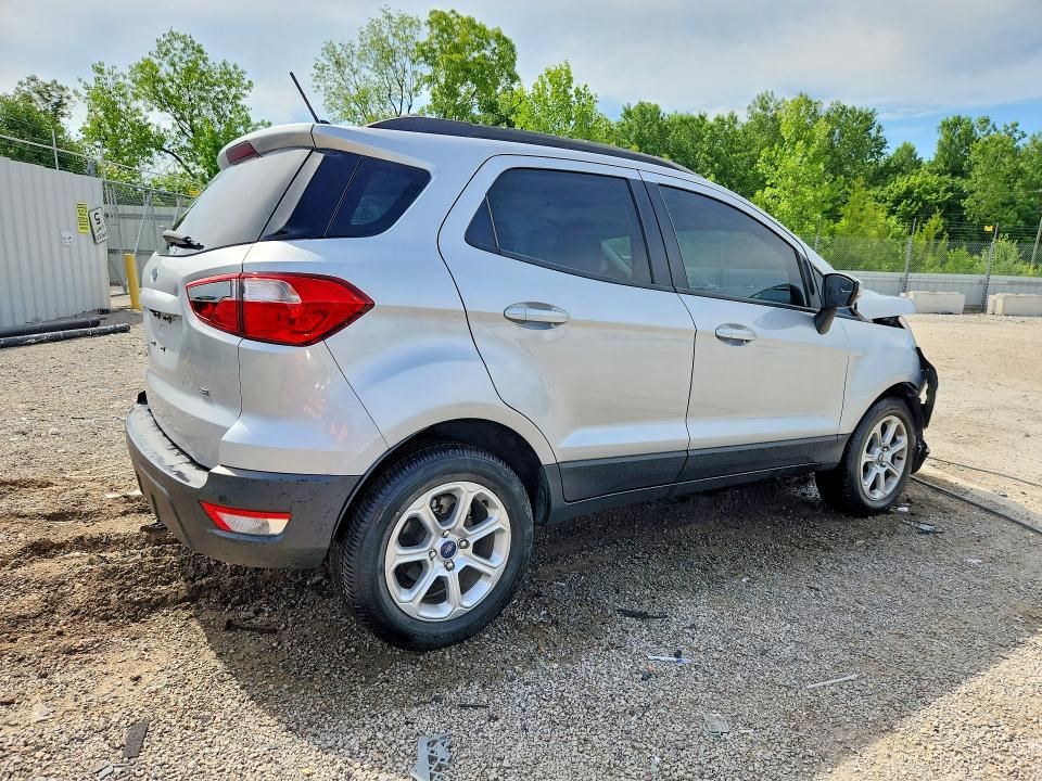 2021 Ford Ecosport VIN MAJ3S2GE4MC423887 COPART salvage auction — FRONT END, Ky - Cert Of Title-Salvage, sold $175 on 2026-07-30 (photo 3)