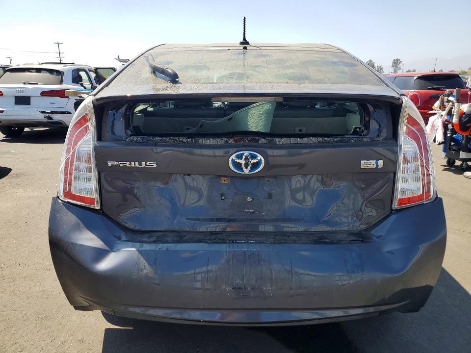 2014 Toyota VIN JTDKN3DU2E1740031 COPART salvage auction — REAR END, Ca - Salvage Certificate, sold $2,850 on 2026-07-09 (photo 6)
