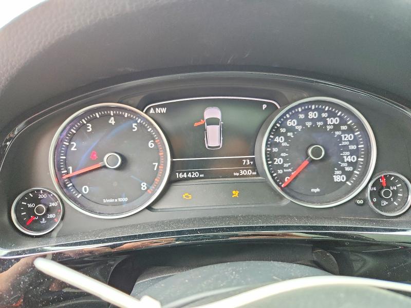 2014 Volkswagen Touareg VIN WVGEF9BP9ED014963 COPART salvage auction — MECHANICAL, PA - RECONSTRUCTED CLEAN, sold $475 on 2026-07-02 (photo 9)