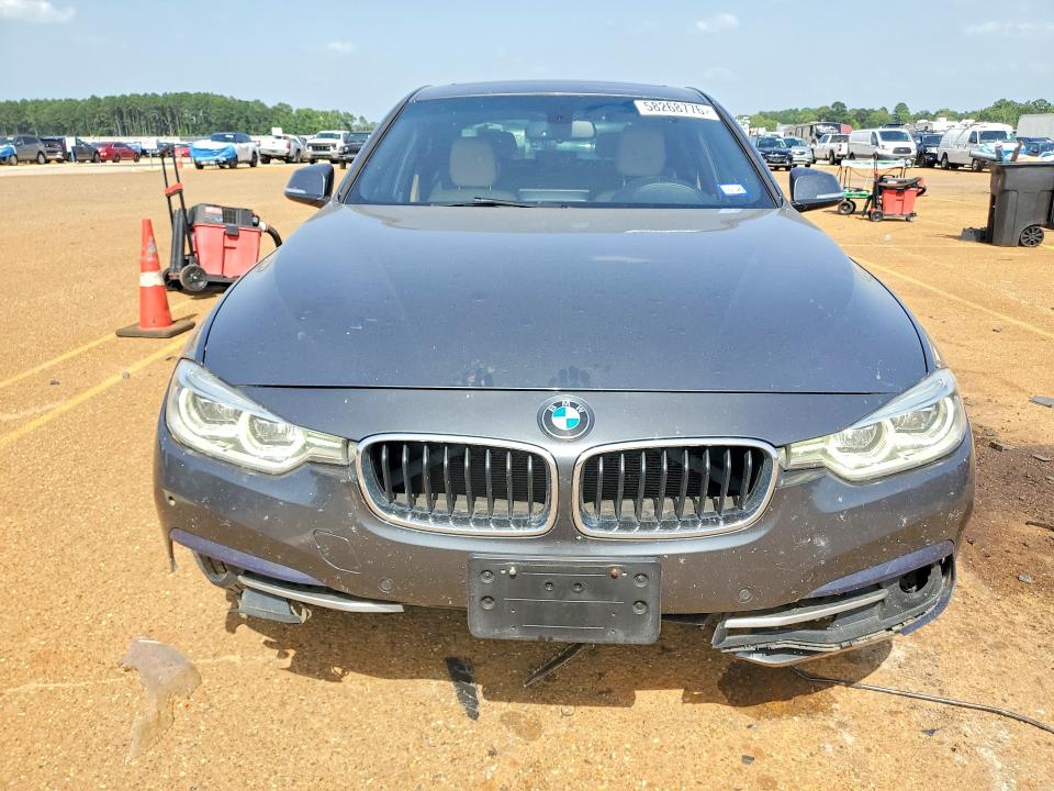 2022 BMW 3er VIN WBA8B9G35HNU54841 COPART salvage auction — FRONT END, Tx - Salvage Vehicle Title, sold $1,750 on 2026-07-27 (photo 5)