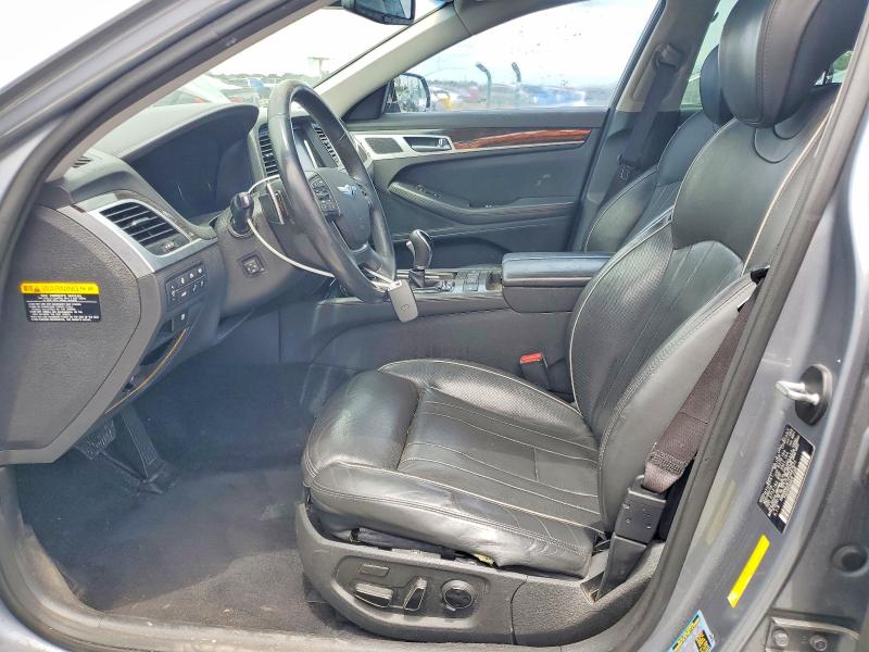 2015 Hyundai Genesis VIN KMHGN4JE7FU047671 COPART salvage auction — FRONT END, Fl - Certificate Of Title (P), sold $2,150 on 2026-07-08 (photo 7)