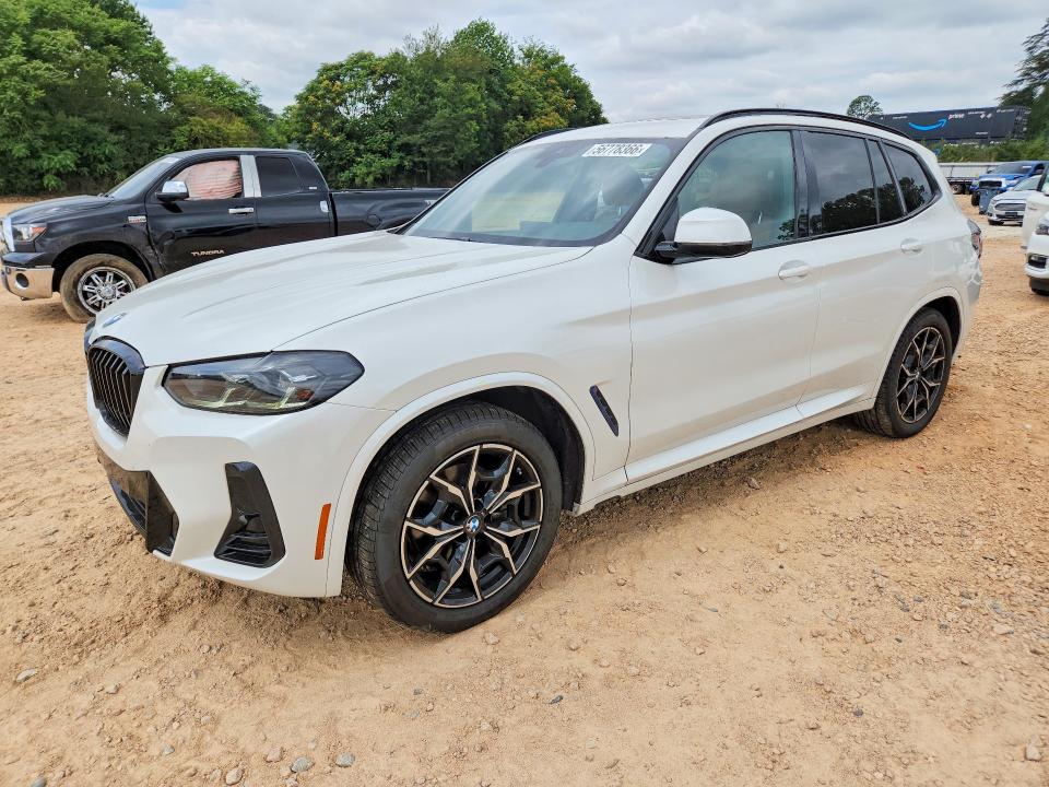 2022 BMW VIN 5UX43DP08N9K41084 COPART salvage auction — SIDE, NC - SALVAGE CERTIFICATE OF TITLE, sold $300 on 2026-07-27 (photo 1)