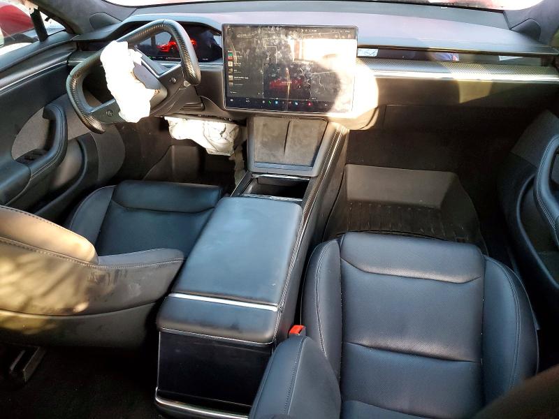 2021 Tesla Model s VIN 5YJSA1E60MF434693 COPART salvage auction — FRONT END, Fl - Cert Of Title Slvg Rebuildable, sold $13,100 on 2026-08-28 (photo 8)