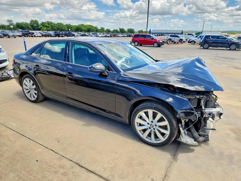 2017 Audi A4 VIN WAUANAF48HN007182 COPART salvage auction — FRONT END, Tx - Salvage Vehicle Title, sold $525 on 2026-07-27 (photo 4)