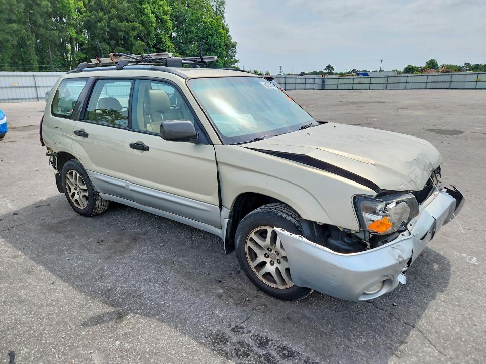 2005 Subaru Forester VIN JF1SG67625H708041 COPART salvage auction — FRONT END, Nc - Salvage Certificate Of Title, sold $250 on 2026-07-28 (photo 4)