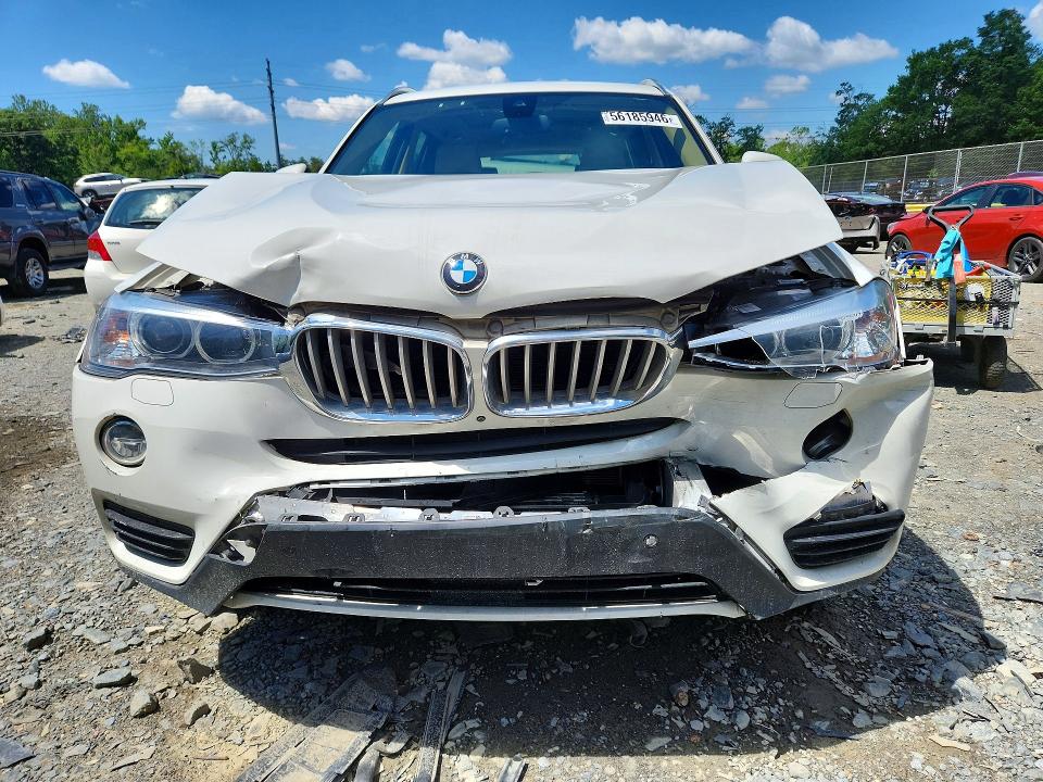 2016 BMW VIN 5UXWX9C55G0D66548 COPART salvage auction — FRONT END, Md - Cert Of Salvage > 75% Damage, sold $1,750 on 2026-07-10 (photo 5)