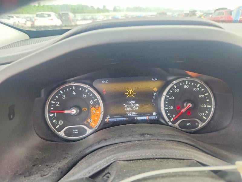 2017 Jeep Renegade VIN ZACCJBCB2HPF63902 COPART salvage auction — FRONT END, Mi - Certificate Of Title, sold $2,850 on 2026-07-16 (photo 9)