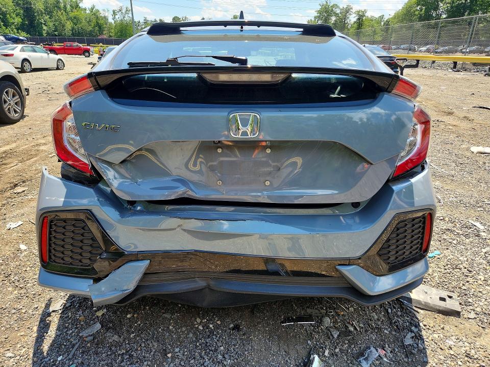 2019 Honda Civic VIN SHHFK7H69KU218043 COPART salvage auction — FRONT END, Md - Cert Of Salvage > 75% Damage, sold $5,300 on 2026-07-28 (photo 6)