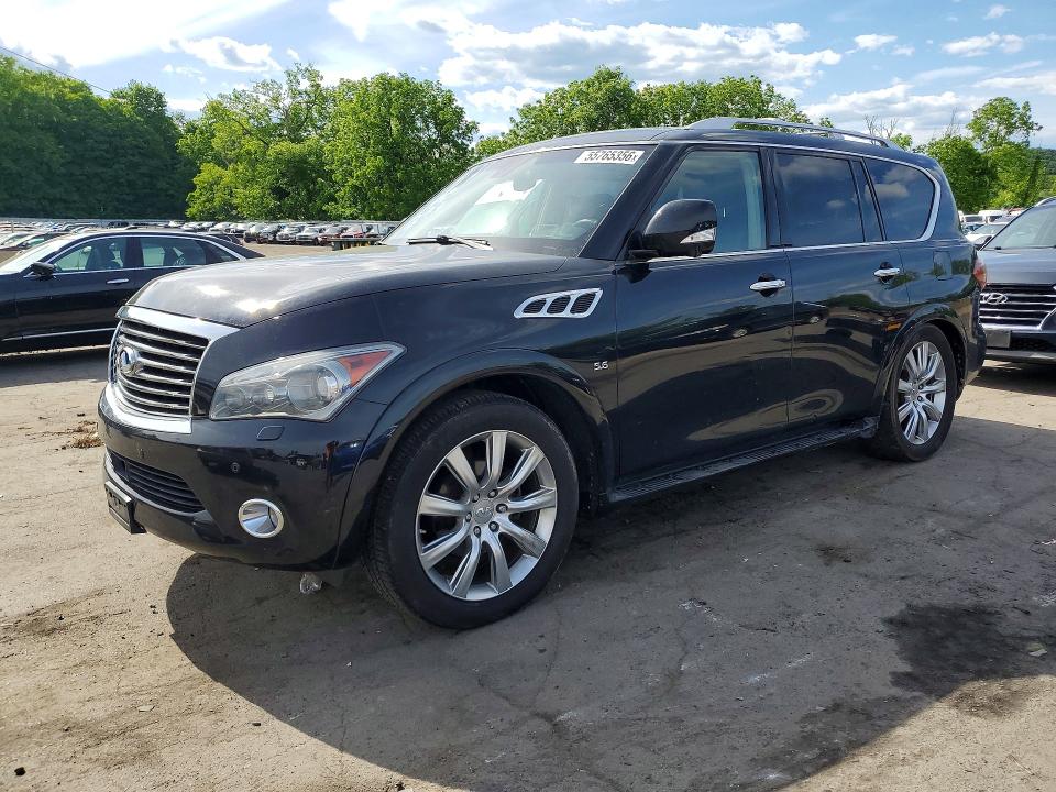 2014 Infiniti VIN JN8AZ2NC0E9350955 — COPART salvage auction photo