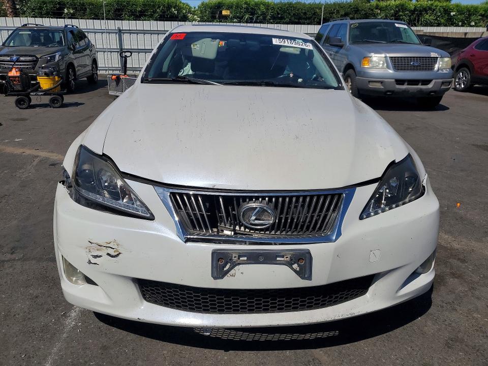 2009 Lexus Is 250 VIN JTHCK262592028940 COPART salvage auction — REAR END, CA - SALVAGE CERTIFICATE, sold $500 on 2026-07-14 (photo 5)