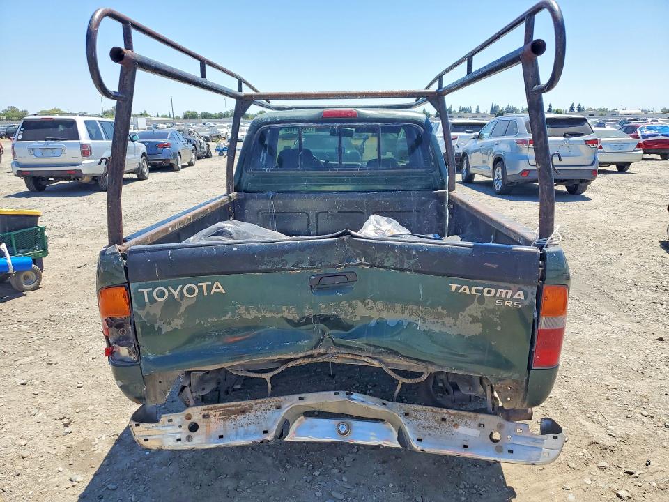 2000 Toyota Tacoma VIN 4TAVL52N1YZ642488 COPART salvage auction — REAR END, Ca - Salvage Certificate, sold $1,050 on 2026-07-02 (photo 6)