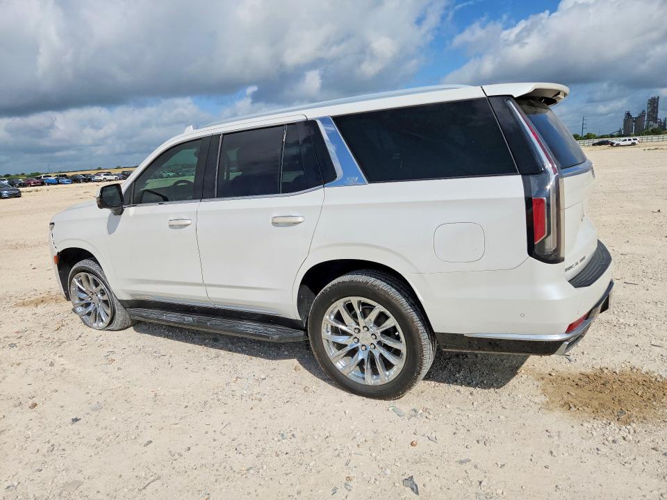 2021 Cadillac Escalade VIN 1GYS4BKL4MR408867 COPART salvage auction — FRONT END, Tx - Salvage Vehicle Title, sold $31,250 on 2026-08-20 (photo 2)