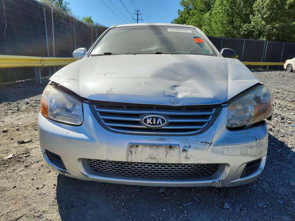 2008 Kia Spectra VIN KNAFE121185538001 COPART salvage auction — ALL OVER, MD - CERT OF SALVAGE > 75% DAMAGE, sold $300 on 2026-07-10 (photo 5)