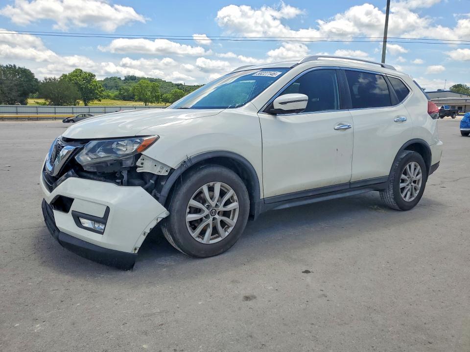 2018 Nissan Rogue VIN KNMAT2MT9JP594057 COPART salvage auction — FRONT END, Tn - Certificate Of Title (P), sold $1,100 on 2026-07-20 (photo 1)