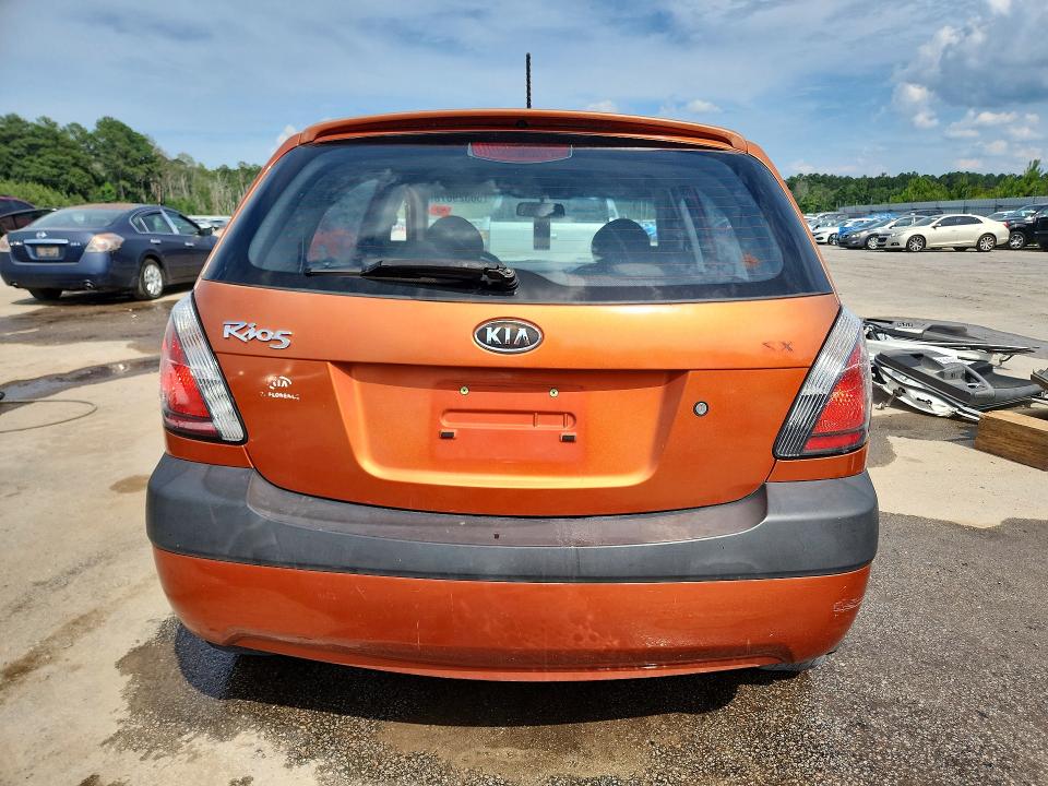 2008 Kia Rio VIN KNADE163486409649 COPART salvage auction — FRONT END, Sc - Cert Of Title-Salvage, sold $350 on 2026-07-13 (photo 6)