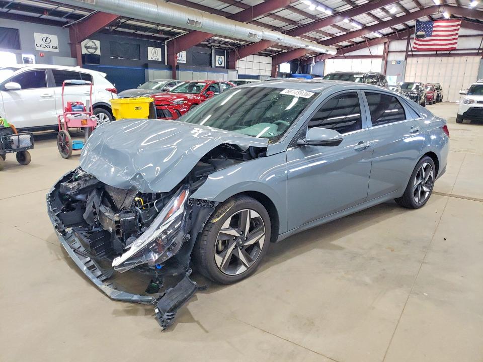 2021 Hyundai VIN KMHLN4AG3MU148946 COPART salvage auction — FRONT END, Ct - Cert Of Title-Salvage, sold $3,000 on 2026-07-16 (photo 1)