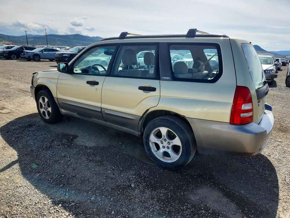 2003 Subaru Forester VIN JF1SG65683H720498 COPART salvage auction — FRONT END, Mt - Certificate Of Title, sold $200 on 2026-07-14 (photo 2)