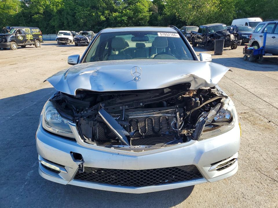 2014 Mercedes-benz C-klasse VIN WDDGF8AB2EA889368 COPART salvage auction — FRONT END, Oh - Cert Of Title-Salvage, sold $1,200 on 2026-07-02 (photo 5)
