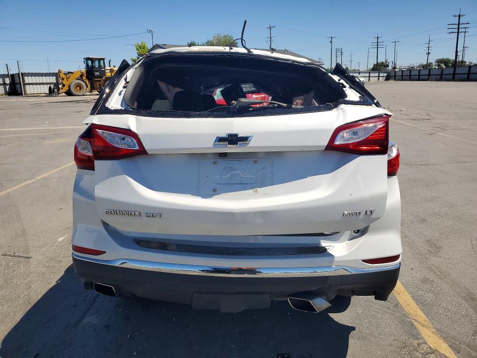 2019 Chevrolet Equinox VIN 2GNAXVEX1K6225435 COPART salvage auction — ROLLOVER, Id - Salvage Certificate Of Title, sold $625 on 2026-07-09 (photo 6)