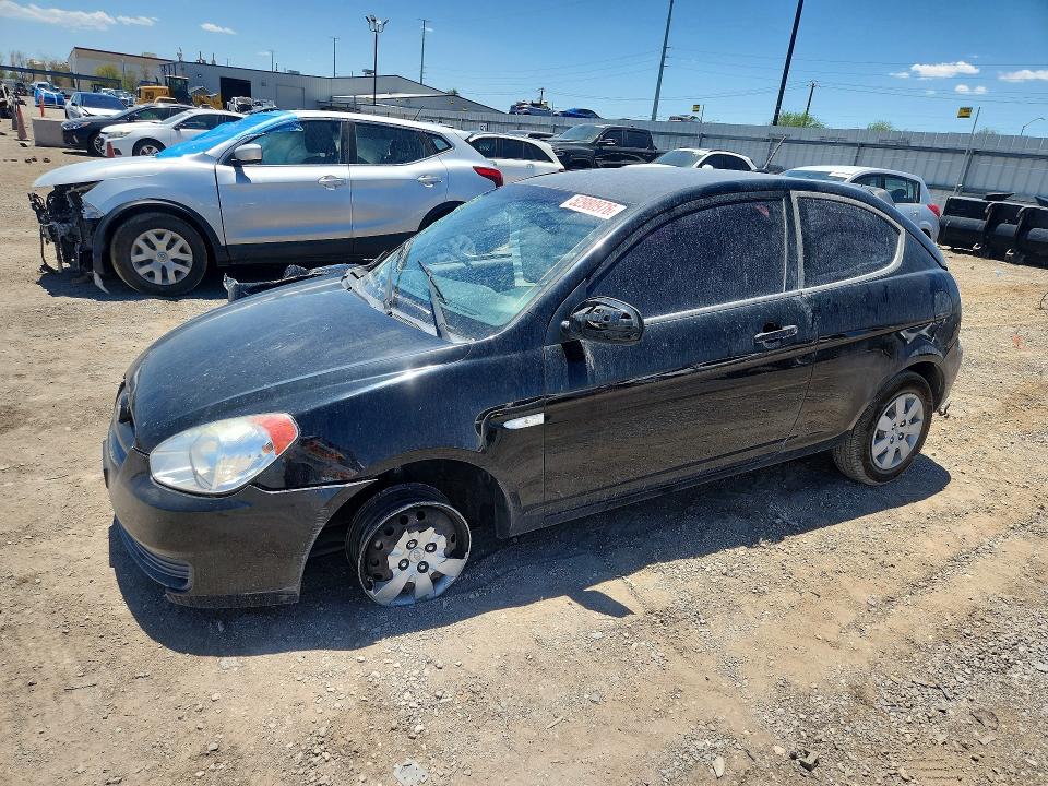 2011 Hyundai Accent VIN KMHCM3AC3BU188953 COPART salvage auction — SIDE, NV - SALVAGE TITLE, sold $175 on 2026-07-16 (photo 1)